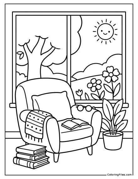 Cozy Summer Reading Nook