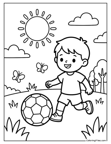 Playing Soccer in the Sun