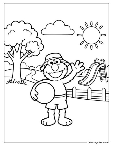Elmo’s Summer Park Playtime