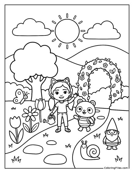 Gabby’s Dollhouse Garden Adventure