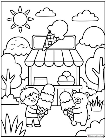 Rainbow Ice Cream Festival