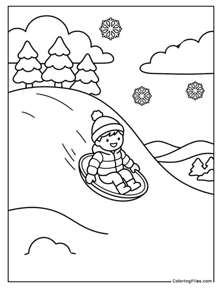 Sledding Hill Adventure