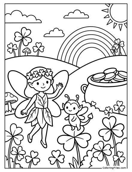 The Magical Irish Fairy & Sprite