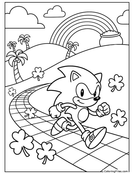 Sonic’s Green Hill Clover Dash