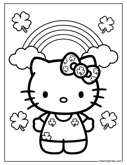 Hello Kitty’s Lucky Green Bow