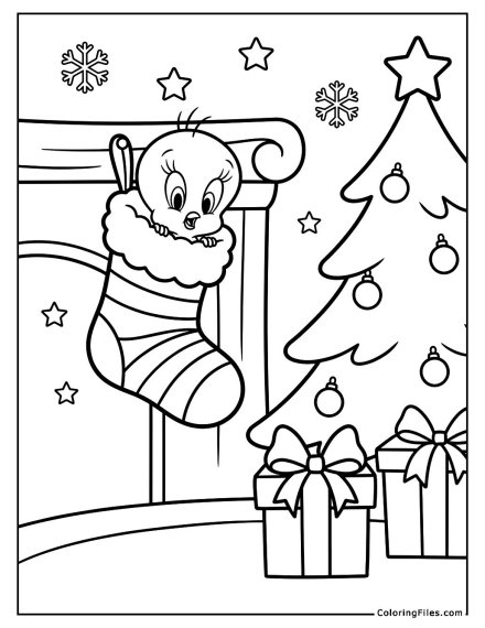 Tweety Bird’s Stocking Surprise
