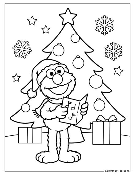Elmo’s Christmas Carol Party