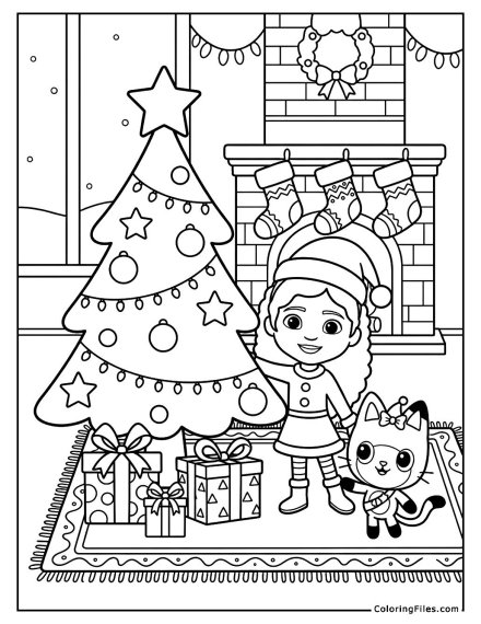 Gabby’s Dollhouse Winter Magic