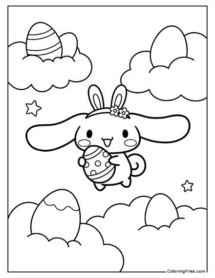 Cinnamoroll’s Easter Cloud Flight