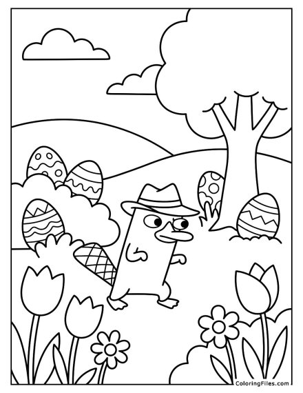 Perry’s Secret Agent Egg Mission