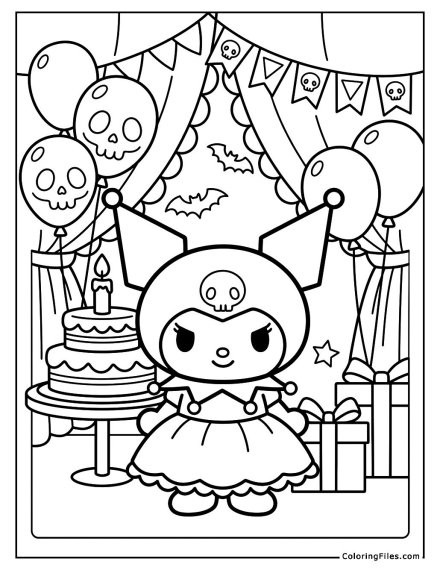 Kuromi’s Birthday Goth Party