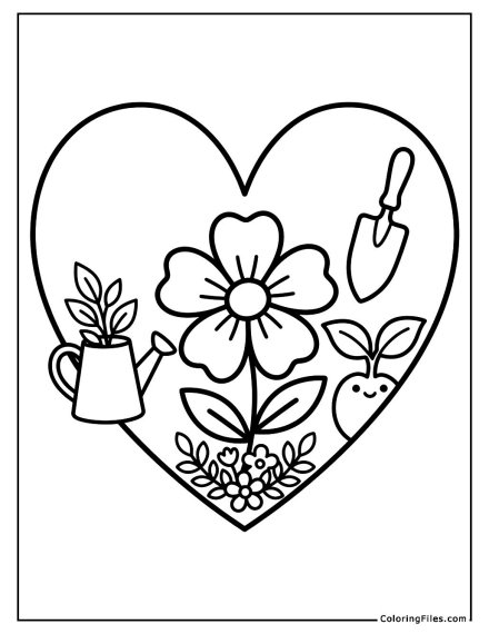 Hobbies: Gardening Heart Bloom