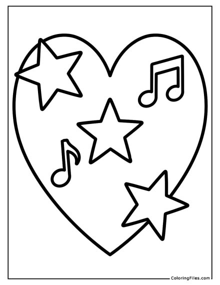 Dancing Star Rhythm Heart