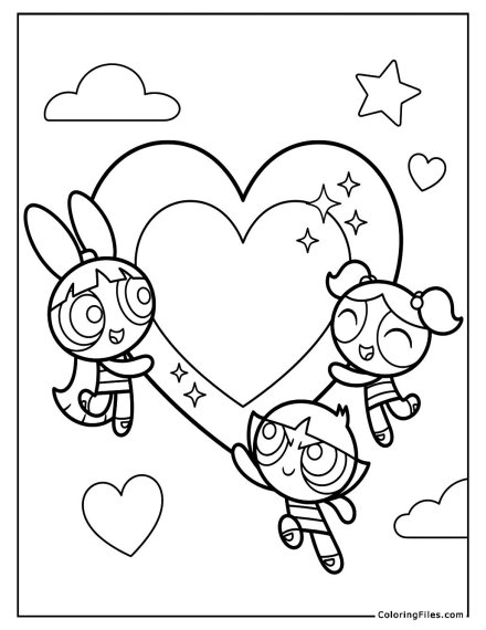 Powerpuff Girls Strong Heart