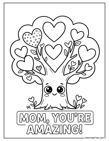 Mother’s Day Heart Tree