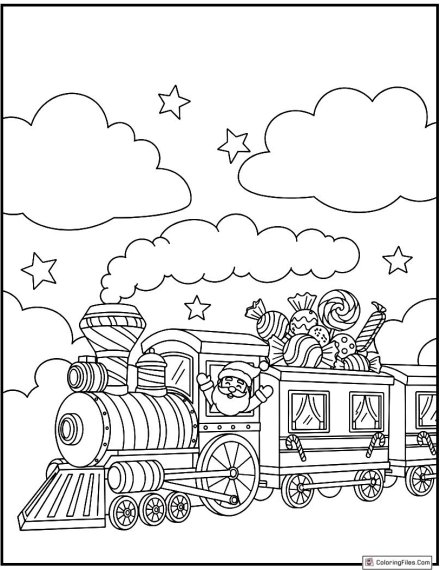 Santa’s Candy Cane Express