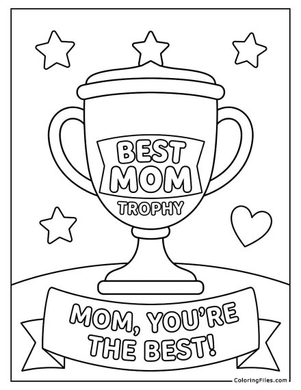 Best Mom Trophy