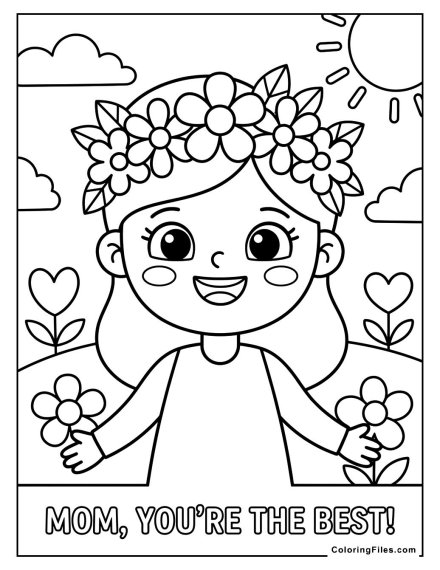 Mother’s Day Flower Crown Fun