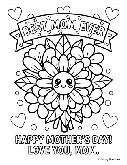 Best Mom Ever Flower Bouquet