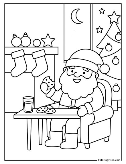 Santa’s Midnight Snack Break
