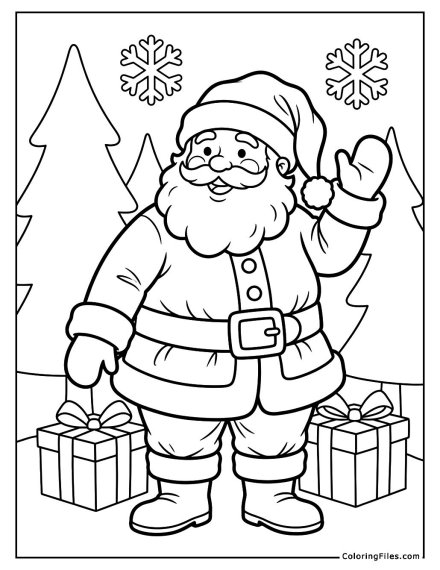 Santa’s Fancy Velvet Suit