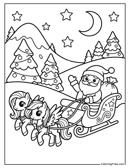My Little Pony’s Magical Sleigh