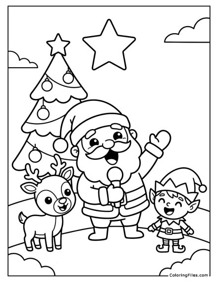 Santa’s Joyful Christmas Song