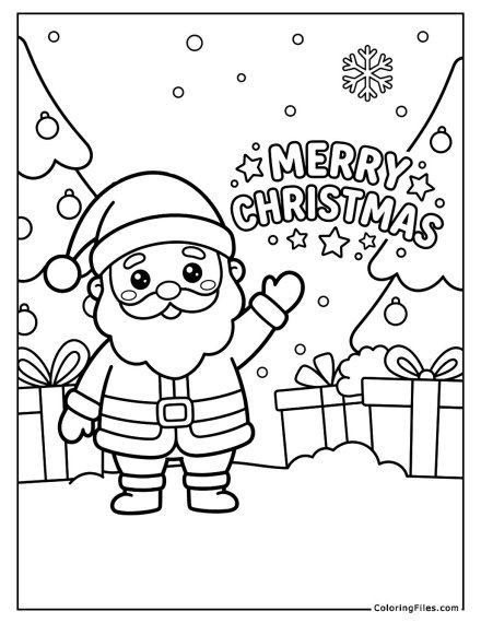 Santa Claus Merry Christmas