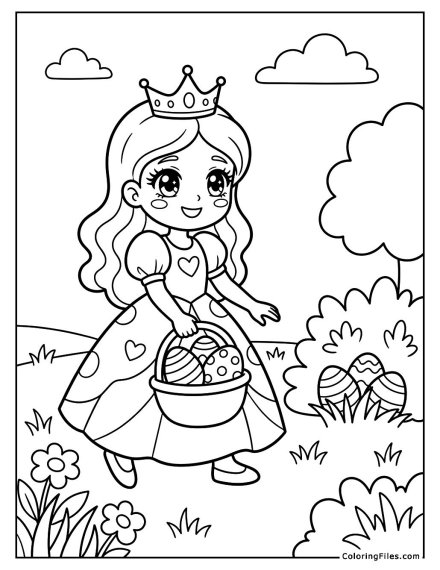 Easter Egg Hunt Princess