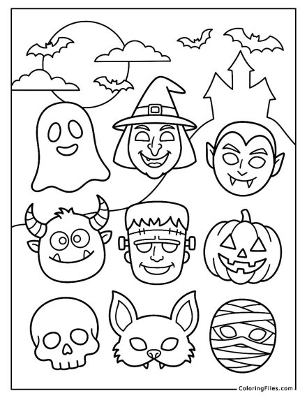 Spooky Mask Collection