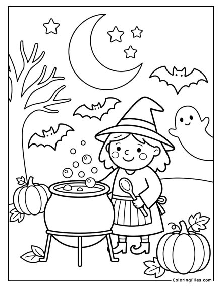Witch's Busy Hobby