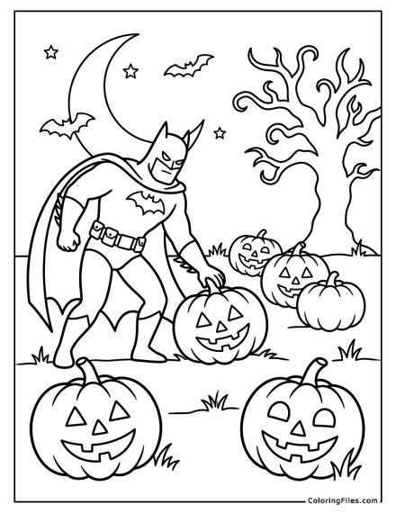Batman’s Midnight Pumpkin Hunt
