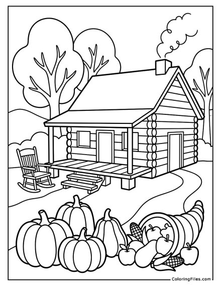 Cozy Cabin Thanksgiving