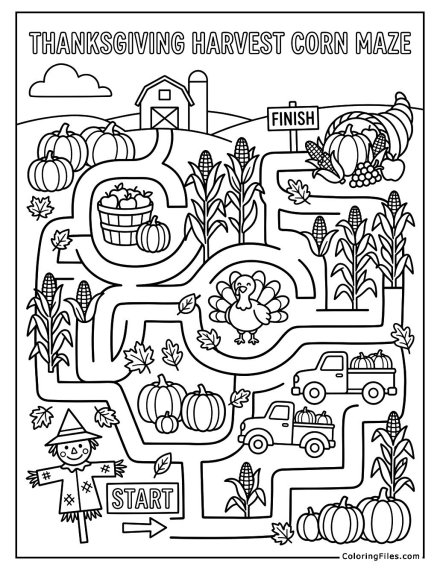 Thanksgiving Harvest Corn Maze