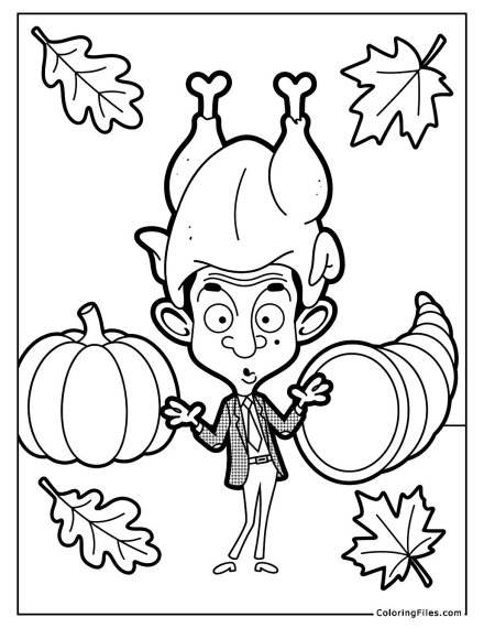 Mr. Bean’s Turkey Mishap Fun