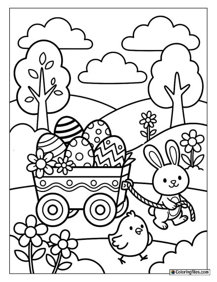 Easter Egg Wagon Parade