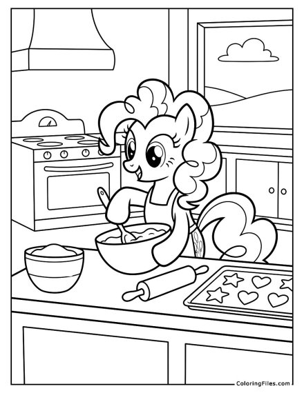 Pinkie Pie Baking Treats