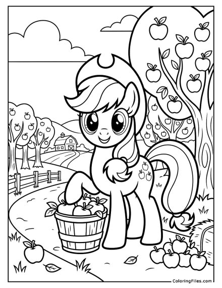 Applejack Harvest Time