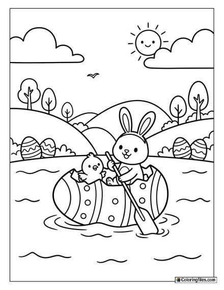 Easter Egg Boat Ride