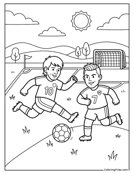 Football Heroes in Action