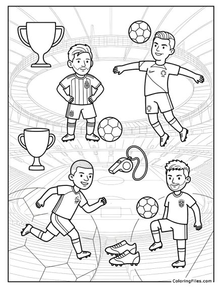 Ultimate Football Coloring Collection