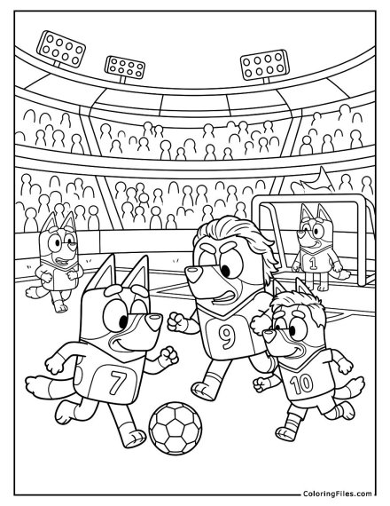 Bluey’s Backyard Football Championship