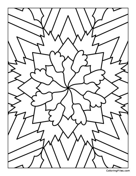 From parts to the whole star mandala
