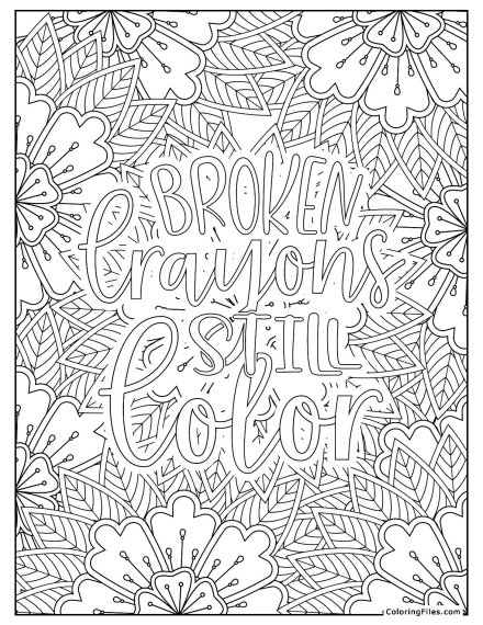 Broken Crayons Still Color