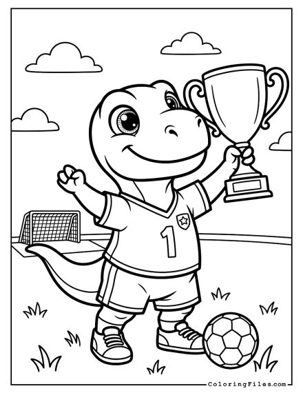 Dino Soccer Champion