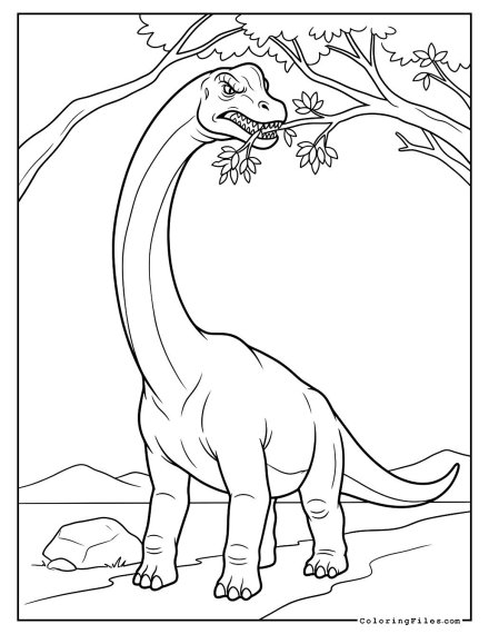 Brachiosaurus: Tall Tree-Top Eater