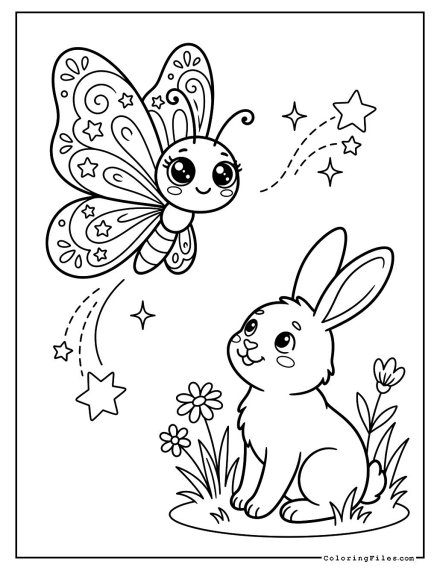 Magic Butterfly & Bunny Friend