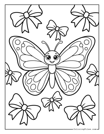 Butterfly & Playful Bow Shapes