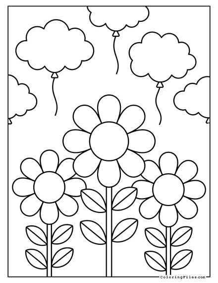 Bouncy Daisies and Cloud Balloons