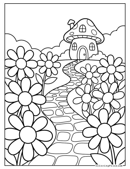 Magic Daisy Path to Fairyland